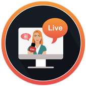 Live TV all channels free online guide icon