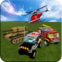 Mini Car Adventures: Toon Car racing games 2018