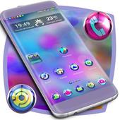 Glossy Colors Launcher Theme icon