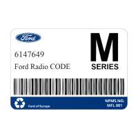 Ford Radio Code M-series (FREE)