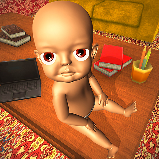 Scary Baby In Yellow 3D : Horror Granny Baby Games icon