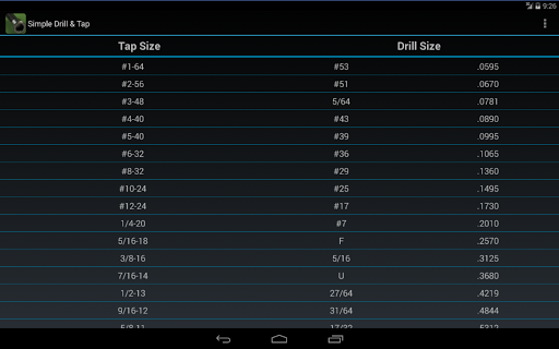 Simple Drill & Tap Free screenshot 15