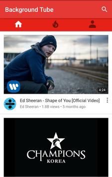 Background Tube screenshot 1