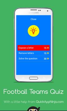 Football Teams Quiz screenshot 5
