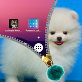 Fluffy Zipper Lock Screen icon