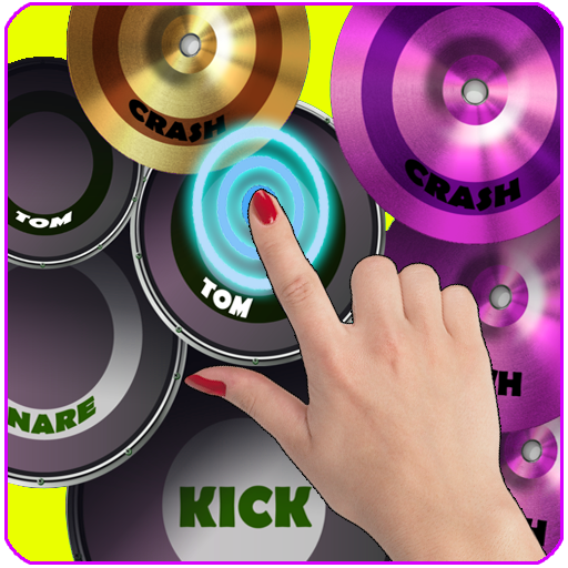 Drum kit - Electronic Drum Machine With Tracks أيقونة