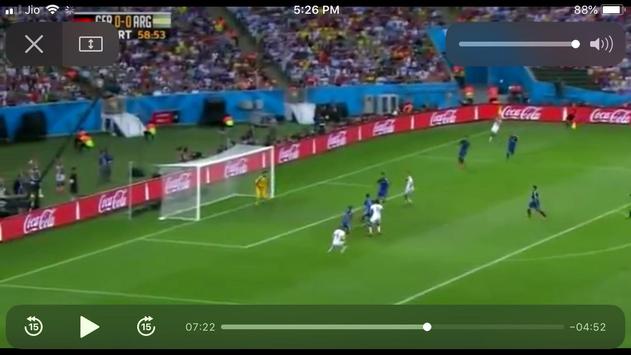 FIfa HD Videos - FIFA World Cup Live Streaming screenshot 4