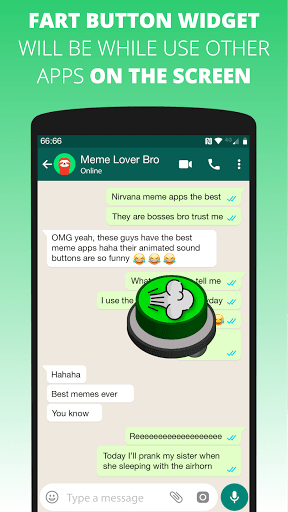 Fart Button On Screen 💨 | Sound Widget screenshot 2