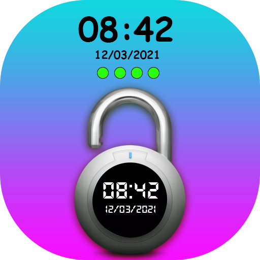 Screen Lock: Current Time Pass icon