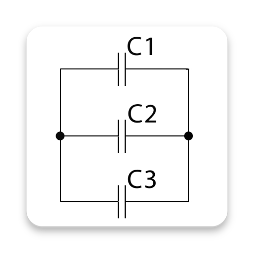Calculation of capacitors icon