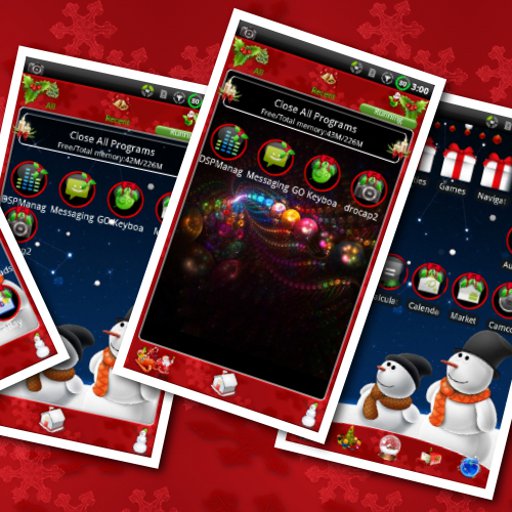 CHRISTMAS GO Launcher EX Theme icon