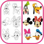 How To Draw Mickey Mouse on 9Apps
