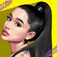 Ariana Grande Cartoon Wallpapers