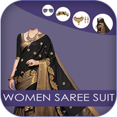 Women Saree Suit Photo Editor icon