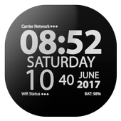 Wp Wallpaper Clock Live Wallpaper icon