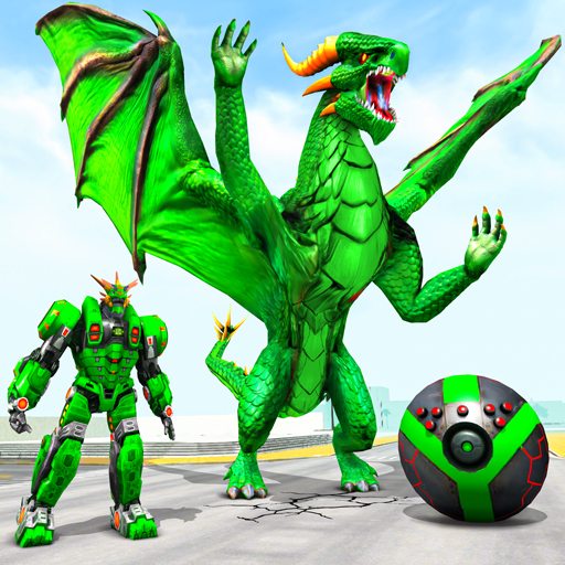 Dragon Robot Games: Robot Car icon