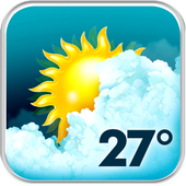 Animated Weather Widget, Clock icon