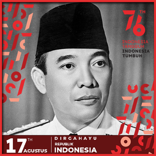 Bingkai Foto Kemerdekaan Indonesia 2021  🇮🇩 icon