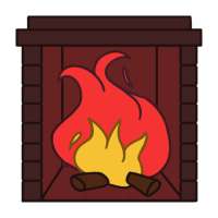 Photo Frame Live Wallpaper with Fireplace on 9Apps