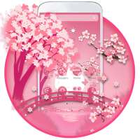 Pink Sakura Romantic Theme on 9Apps