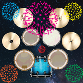 Funny Fireworks Drum icon