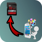 Easy Move application  to SD card icon