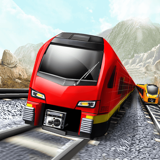 Uphill Train Track Simulator icon