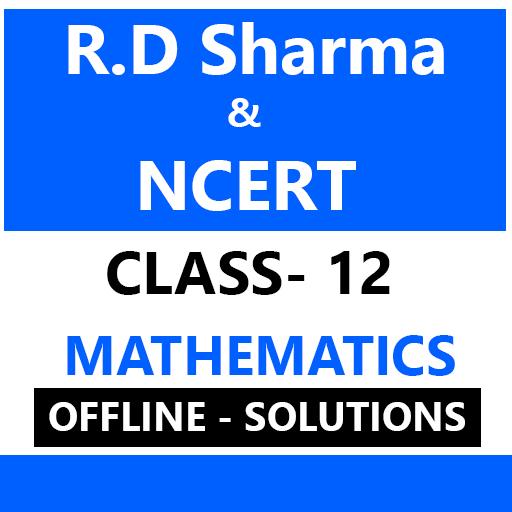 RD Sharma &amp; NCERT Class 12 Math Solutions OFFLINE icon