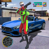 Immortal Captain Hero Flying Spider Rescue Mission icon