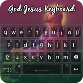 God Jesus Keyboard icon