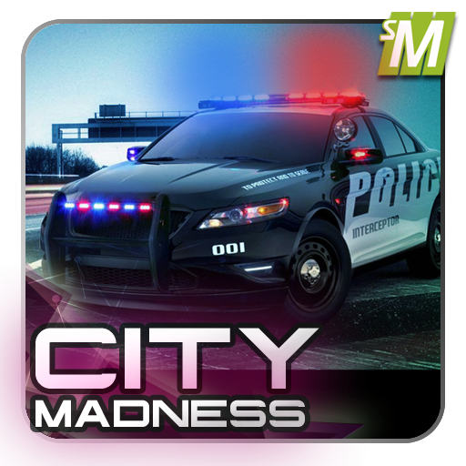 City Madness Police Racing 3d icon