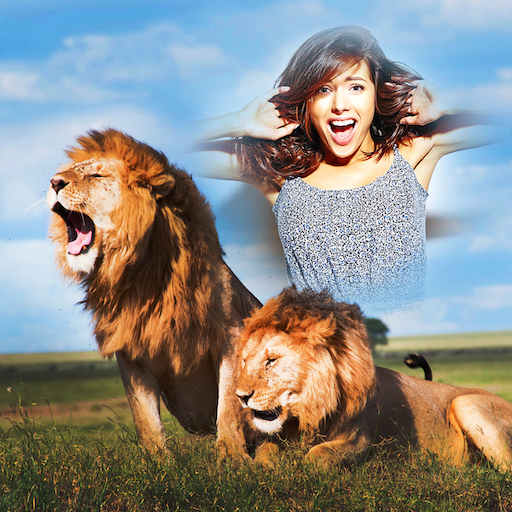 Wild Animal Photo Frame : Animal Photo Editor icon