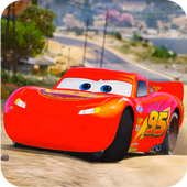 Super Hero Mountain Climb: Stunt Car Racing Games icon