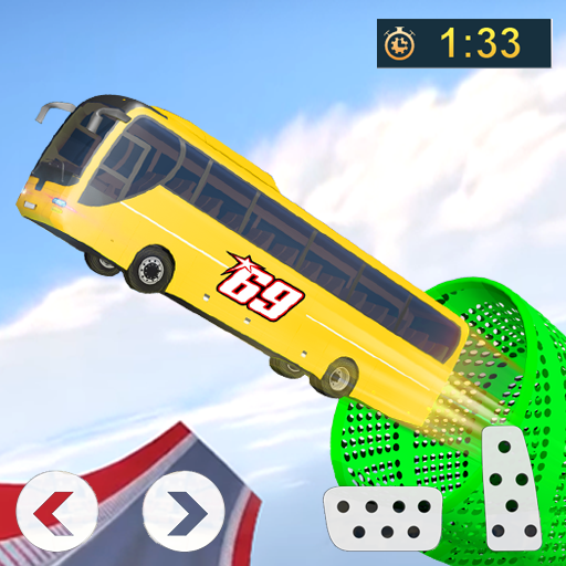 Mega Ramp Bus Stunt Games – Free Bus Driving Games icon