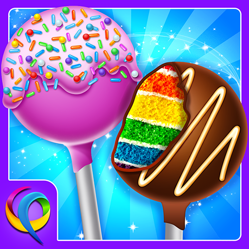 Rainbow Cake Pop Maker - Dessert Food Cooking Game icon