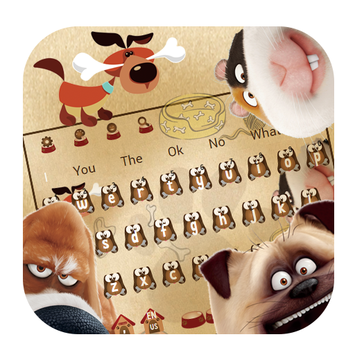 Cute Dog Keyboard icon