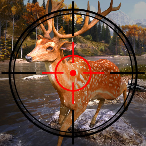 wild deer hunter - hunt deer game icon