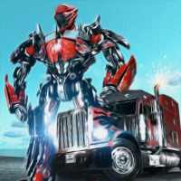 Flying Robot Truck Transform : Truck Robot War 3d