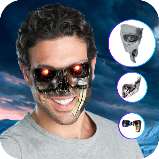 Iron Roboto Photo Editor आइकन