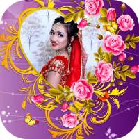 Beautiful Flower Photo Frame Editor Application