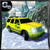 Uphill 4X4 Smart Taxi Driving: Cab Car Simulator icon