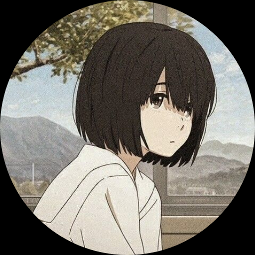 Anime icon and profile picture icon
