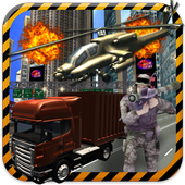 Commando War Gunship Shooting icon