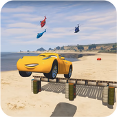 Lightning Car Hill Climb Games: Best Racing Games icon