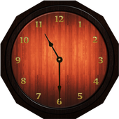 Analog Clock - Wood Theme 1 icon