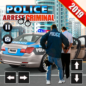 Police Car Gangster Chase Mission 2019 icon