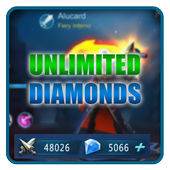 Instant mobile legends free diamond Daily Rewards icon