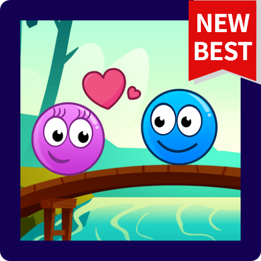 pink blue ball 4 : color bounce 2021 icon