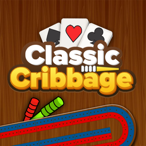 Cribbage classic card game icon