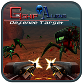 Gunship Aliens Defense Target icon